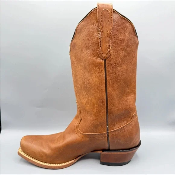 Nocona Tan Leather Boots Women’s 8 - Picture 9 of 9